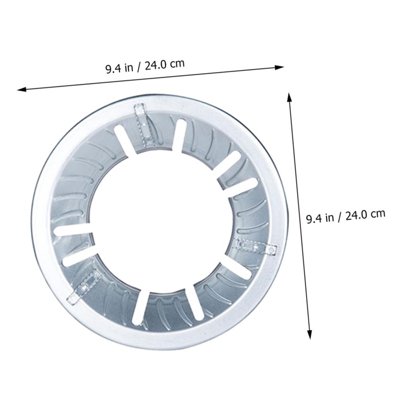 LALAFINA 2Pcs Gas Stove Bracket Energy Saving Windshield Cover for