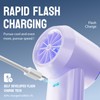 MUXNW Portable Fan Battery for Travel: Operated Handheld Rechargeable Fan