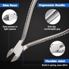 LEONTOOL Stainless Steel Screw Cutter for Glass, Spring Loaded Eyeglass