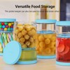 ForTidy Glass Pickle Jar with Strainer Flip for Pickle Lover