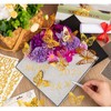 Graduation Cap Topper Decorations Kit, 15Pcs Glitter Cardstock Construction Paper