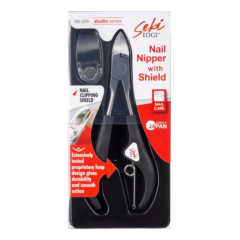 Seki Edge Nail clippers with shield (SS-204)