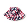 KGM Stylish Designer UK Union Jack Pattern Bucket hat (Multicoloured)