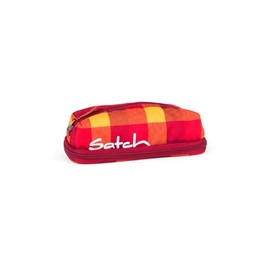 SATCH Firecracker Federmäppchen SAT-PEN-001-9A8, 22 cm, 1 L, Red Yellow Checks