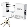 Padlock Weatherproof, Container Lock Large with 3 Keys Heavy Duty