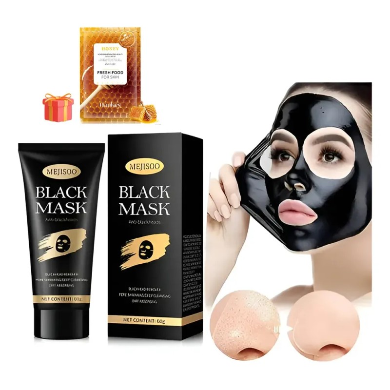 Mascarilla Negra Poros Puntos Negros Acné Todo Tipo De Piel