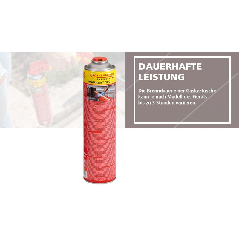 Rothenberger Multi Gas Value Pack – 2 x 600 ml