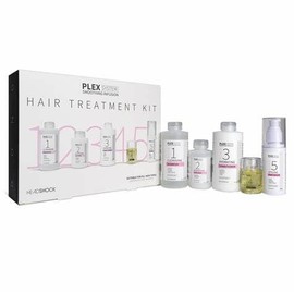 New 5pc Plex System Hair Treatment Kit With Cleansing Shampoo,Nourishing Hair Mask,Hydrating Conditioner,Restoring Hair Oil & Hair Styling Serum Perfect Kit Gift For Healthy, Beautiful Hair -A08