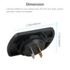 DC 12V 24V Car Voltmeter with LED Digital Display and