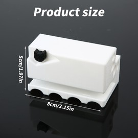 BOXOB Cat Scratcher Cutter, Cardboard Strip Cutter Cat Scratcher Tool Handheld DIY Cardboard Box Cutting Implements for Pet Owner Pet Enthusiast (White)