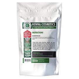Tinte Capilar De Henna, Polvo De Henna Neutro Para El Crecimiento Del Cabello (100 Gramos), Polvo De Cassia Obovata, Orgánico, Sin Colorantes.