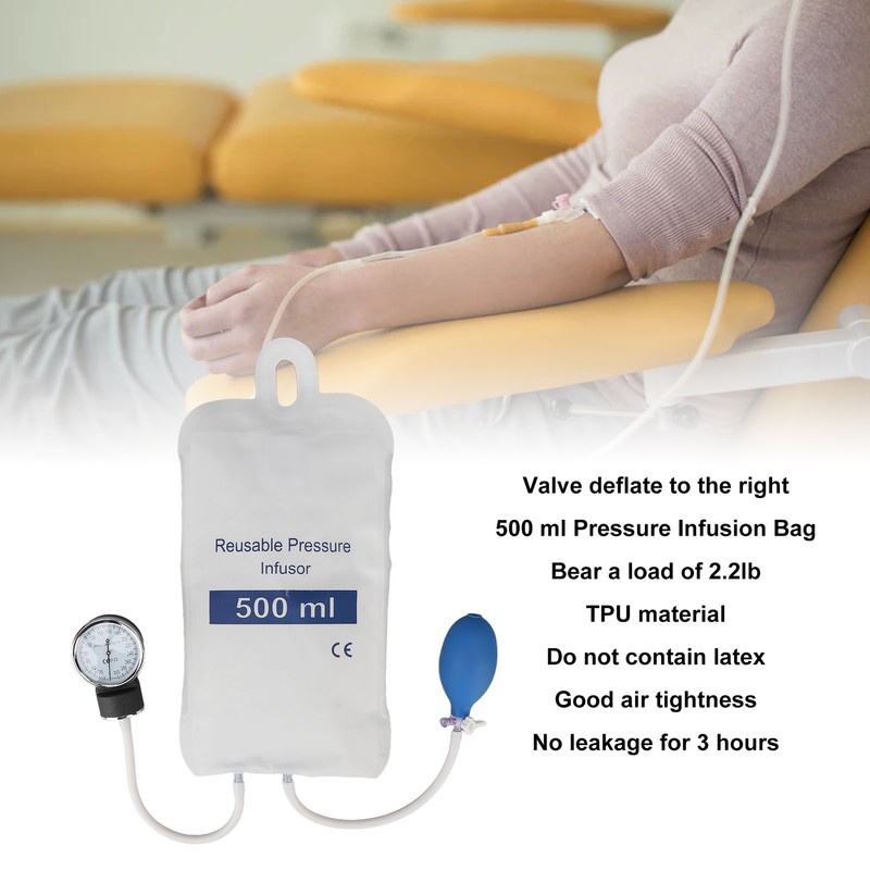 Fluid Quick Infusion Professional Fluid Pressure Infusion Pressure Bags with