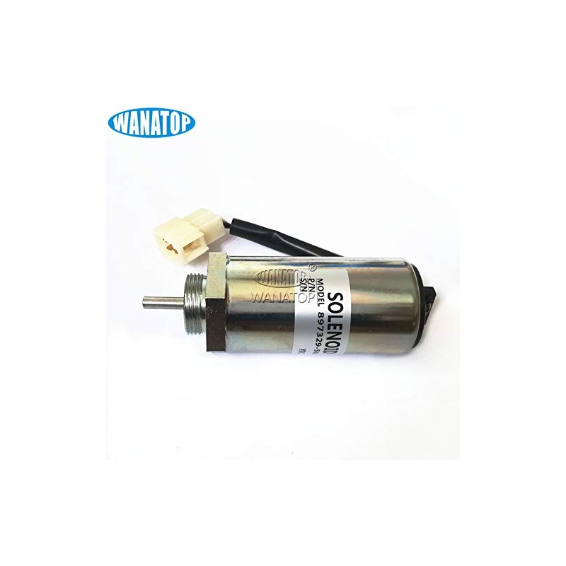 Solenoide de parada de motor de excavadora de 12 V