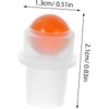 Frasco Roll-on De Cuarzo Aplicador Roll-on Rellenable 10 Bolas Piedra