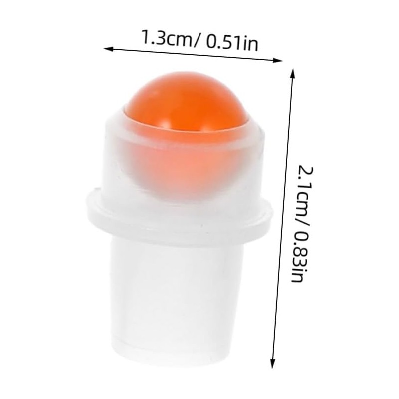 Frasco Roll-on De Cuarzo Aplicador Roll-on Rellenable 10 Bolas Piedra