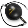 Meister SpeedKills Double-End Leather Speed Bag w/Bungees & Lightweight Latex