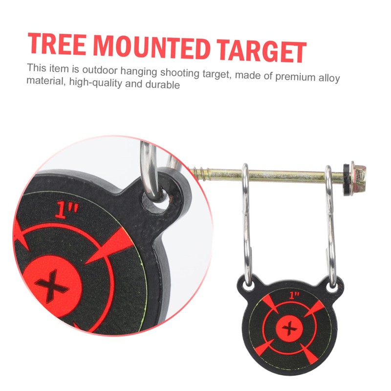 Mipcase 1pc Tree Mounted Dartboard Professional Shooting Target for Outdoor