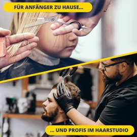 SCHMIEDWERK Thinning Scissors | Hairdressing Scissors - Sharp and Precise Cut | Perfect Haircut for Men and Women | Professional Hair Cutting Scissors with Case (Thinning Scissors)