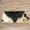 VIVO Dual Monitor Desk Stand Free-Standing LCD Mount, Holds in