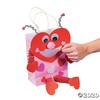 Fun Express Luv Bug Valentine Card Holder Paper Bag Craft