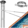 2025 Update 6" Extended Roof Bracket Kit, Adjustable Extended Roof