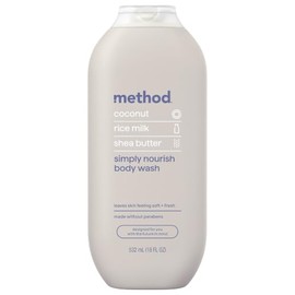 Method Body Wash, Simply Nourish, 18 oz, 1 pack, Packaging May Vary