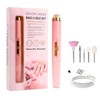 Pulidor de Uñas Recargable 5 en 1 con Luz LED