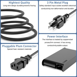 EWAMESIT 230W Charger AC Adapter ADL230SCC3A SA10R16890 Compatible with Lenovo Legion Charger, Legion 5-15 5i-15 5P-15 5Pro-16 Thinkpad P51 P52 P53 P51 P50 P70 Ideapad Y740 Y900 Y910 Laptop Power