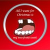 CafePress All I Want is My 2 Front Teeth Round