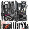 ASSABER Survival Kit,13 in 1 Survival Gear and Equipment, for
