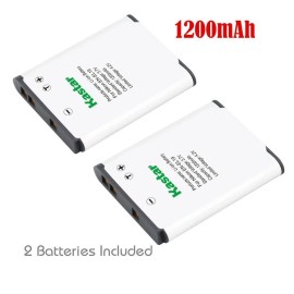 Kastar EN-EL19 Battery for Nikon Coolpix S2700 S2750 S2800 S3100 S3200 S3300  - 2 Batteries