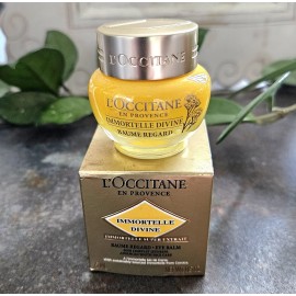 L'Occitane Immortelle Divine Eye Balm Advanced Youth Face Care .5 oz /75 ml NIB!