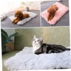 BESPORTBLE 1pc Plush Pet Blanket Cozy Warm Mat for Dogs