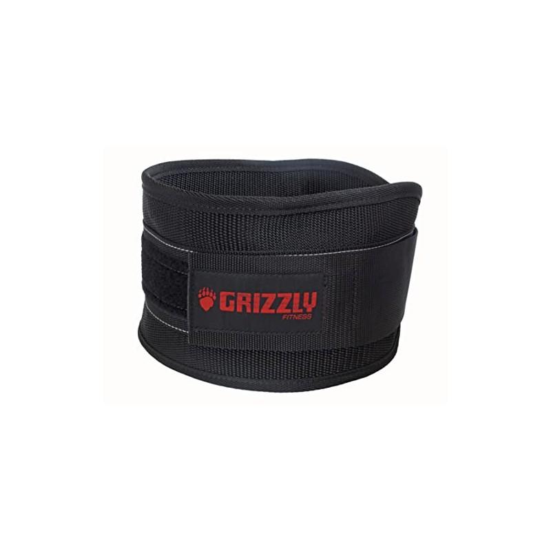 Grizzly Fitness 6-Inch Bearhugger Nylon Training Belt, Large