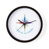 CafePress Travel by Kayak 10" Wall Clock for Livingroom, Kitchen,