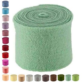 High Quality & Durable Felt - Width 15cm / Length 5m - Pot Ribbon / Craft Felt / Wool Felt - Large Selection of Colours - Stretchable & Pressure Elastic - Table Decoration Easter / Christmas