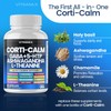 Corti-Calm Cortisol Supplement, L Theanine, Ashwagandha, Vitamin D 3, GABA