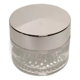 Meliars Frasco Pomadera Cristal 50 Grs Deluxe (50 Piezas)