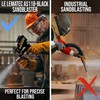 LE LEMATEC Portable Sand Blaster Gun for Small Projects -