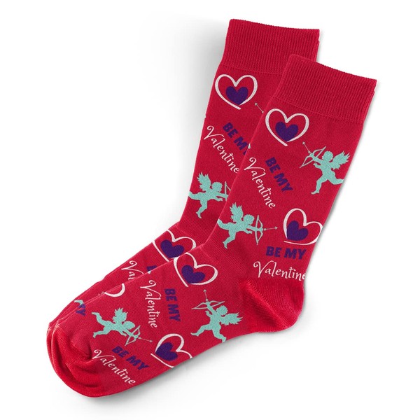 Sillies Socks Be My Valentine Socks - Funny Novelty Unisex