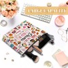 Bolsa de maquillaje de viaje, regalos de viaje para mujeres,