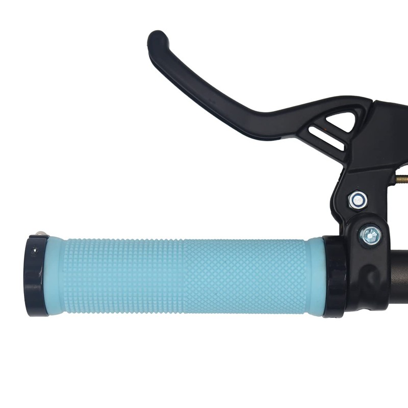 PLATT Bike Handlebar Grips with Aluminum Lock Non-Slip Rubber Bicycle