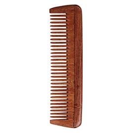 SVATV Handmade Rosewood/Rosewood Detangling Hair Comb for Thick, Curly and Wavy Hair, Non-Static and Eco-Friendly S-16