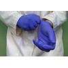 Disposable ambidextrous Blue Nitrile Gloves "Large"