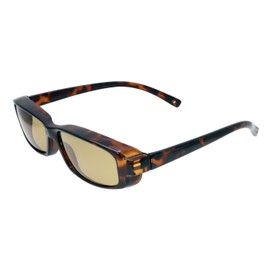 Zealot Polarized Over Sunglasses Light Slim Type ZE-OG03LB Brown/Light Brown Polarized Lenses for Men Women