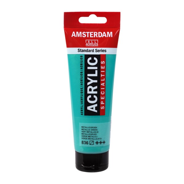 Talence 484638 Amsterdam Acrylic Color, Metallic Green T1709-836, 4.2 fl