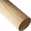 Large 3" Diameter Dowel Rods - Oak