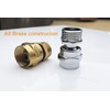 Shower head Swivel adapter,ball joint povit for overhead/handheld shower head,shower