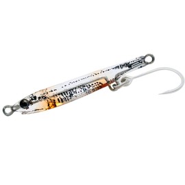 AMEZAIKU JP (1.8 inches (45 mm) / 0.06 oz (1.7 g) #08 CLEAR SHIRASU BLACK PATTERN, AMERICA, LITTLE JACK