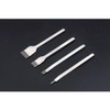 Set of 4 Pcs 3mm Hole Punches Leather Craft Tool,
